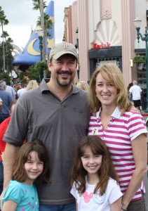 Mike Capuzzi And His Family Vacationing In Disney