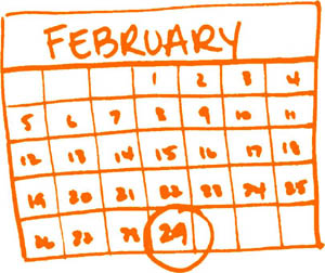 copydoodlesaccessclub leap year calendar FF66OO Leap Year Marketing Ideas You Can Use Immediately (Part 2)